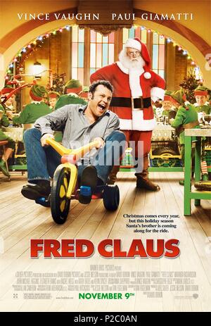 Original Film Title: FRED CLAUS.  English Title: FRED CLAUS.  Film Director: DAVID DOBKIN.  Year: 2007. Credit: WARNER BROS. PICTURES/SILVER PICTURES/DAVID DOBKIN PROD./ / Album Stock Photo