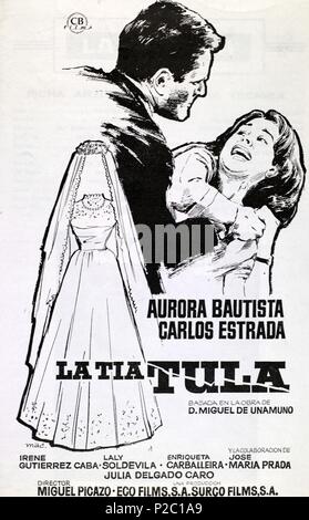 Original Film Title: LA TIA TULA.  English Title: LA TIA TULA.  Film Director: MIGUEL PICAZO.  Year: 1964. Credit: ECO FILMS S.A/SURCO FILMS S.A. / Album Stock Photo