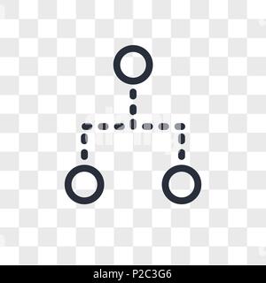 Divide vector icon isolated on transparent background, Divide ...