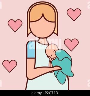 pregnancy fertilization related Stock Vector