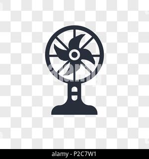 Fans vector icon isolated on transparent background, Fans logo concept Stock Vector