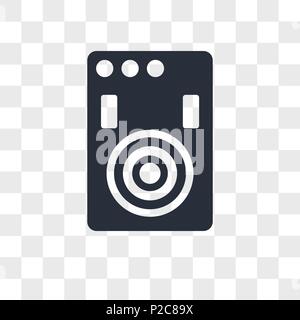 Hang lamp vector icon isolated on transparent background, Hang lamp logo concept Stock Vector