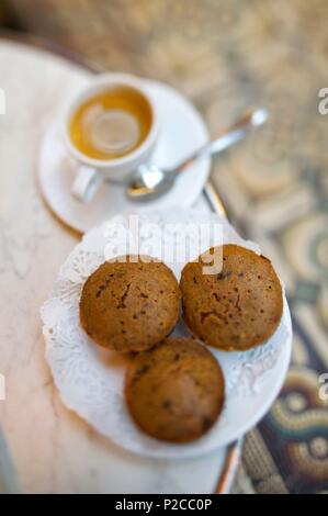 France, Paris, sweet with chestnut Stock Photo