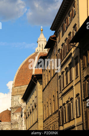 huge dome of the Cathedral designed by architect Brunelleschi and the ...