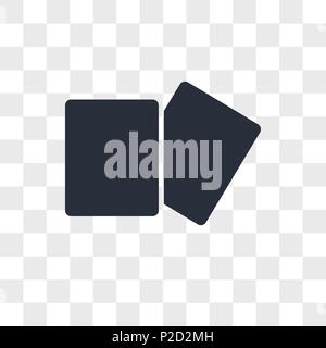 Magic trick vector icon isolated on transparent background, Magic trick logo concept Stock Vector