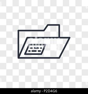 Record vector icon isolated on transparent background, Record logo concept Stock Vector