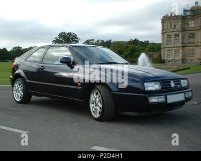 . Volkswagen Corrado VR6 Storm parked outside Longleat House, Wiltshire, UK. August 2005 (4 July 2005 (according to Exif data)). Rich becks 14 Corrado VR6 Storm Stock Photo