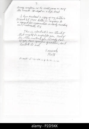 . English: First page of a letter from Arthur Rose Eldred to his mother ...