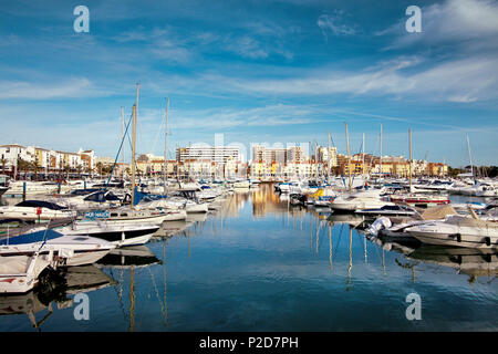 Harbour, Vilamoura, Algarve, Portugal Stock Photo