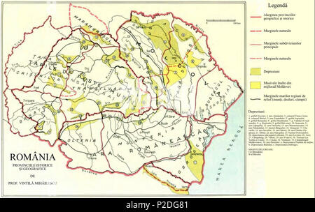 . Român?: România - Harta Fizic?, Administrativ? ?i Politic?. Unknown ...