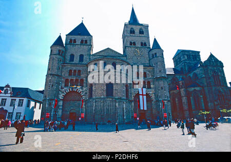 High Cathedral of St.Peter in Trier,Germany Stock Photo