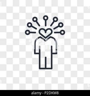 soft skills vector icon isolated on transparent background, soft skills logo concept Stock Vector