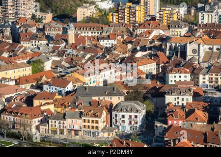 France, Hautes-Alpes, Gap, departmental capital Stock Photo