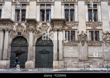 France, Haute Garonne, Toulouse, Private mansion of Clary, called Hotel de Pierre, Rue de la Dalbade Stock Photo