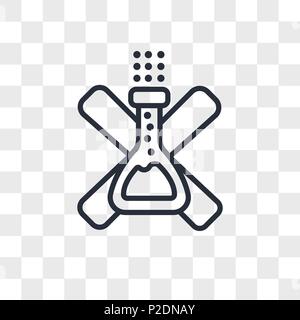 no preservatives vector icon isolated on transparent background, no preservatives logo concept Stock Vector