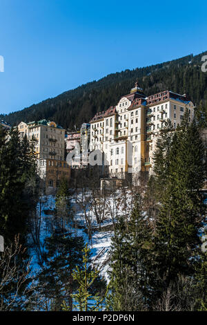 Casino Bad Gastein in Grand Hotel de l’Europe, Bad Gastein, Salzburger Land, Austria, Europe Stock Photo