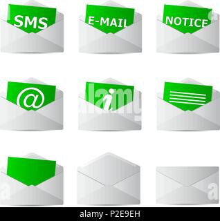 icon convert set 2d on white background Stock Vector