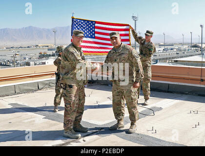 Lt. Col. Jason Miller, 518th Resolute Support Sustainment Brigade ...