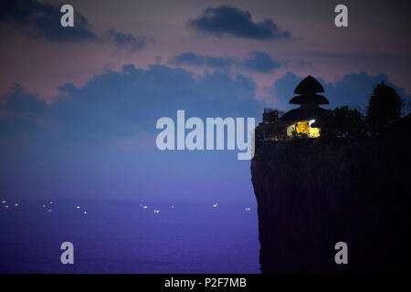 Temple of Uluwatu, Bali, Indonesia Stock Photo