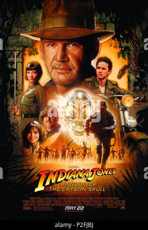 Original Film Title: INDIANA JONES AND THE KINGDOM OF THE CRYSTAL SKULL.  English Title: INDIANA JONES AND THE KINGDOM OF THE CRYSTAL SKULL.  Film Director: STEVEN SPIELBERG.  Year: 2008. Credit: PARAMOUNT PICTURES/LUCASFILM/AMBLIN ENTERTAINMENT/SANTO DOMI / Album Stock Photo