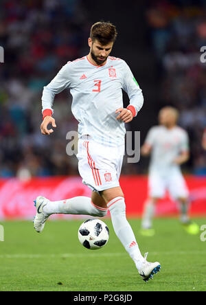 Sochi, Russia - June 15, 2018: Sochi, The Stadium Fisht. The Fans Filled  The Stadium. Match Portugal Vs Spain Stock Photo, Picture and Royalty Free  Image. Image 106260509.