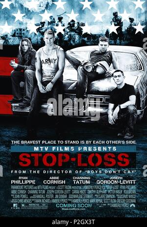 Original Film Title: STOP LOSS.  English Title: STOP LOSS.  Film Director: KIMBERLY PEIRCE.  Year: 2008.  Stars: LAURA RAMSEY. Credit: PARAMOUNT PICTURES/SCOTT RUDIN PRODUCTIONS/MTV FILMS/PEIRCE / Album Stock Photo