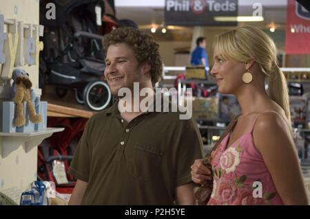 Original Film Title: KNOCKED UP.  English Title: KNOCKED UP.  Film Director: JUDD APATOW.  Year: 2006.  Stars: KATHERINE HEIGL; SETH ROGEN. Credit: UNIVERSAL PICTURES / Album Stock Photo