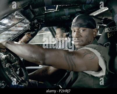 Original Film Title: DEATH RACE.  English Title: DEATH RACE.  Film Director: PAUL W. S. ANDERSON.  Year: 2008.  Stars: TYRESE GIBSON. Credit: IMPACT PICTURES / Album Stock Photo