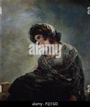Francisco de Goya The Milkmaid of Bordeaux Stock Photo 174812978 Alamy