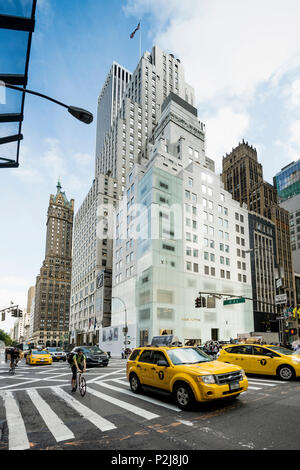 at Central Park, 5th Avenue, Manhattan, New York, USA Stock Photo