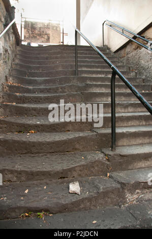 Old Original Staircase in 'The Rocks' District - Sydney - Australia Stock Photo