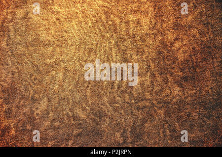 Gold textile texture with interference. Backdrop for creative projects. Stock Photo