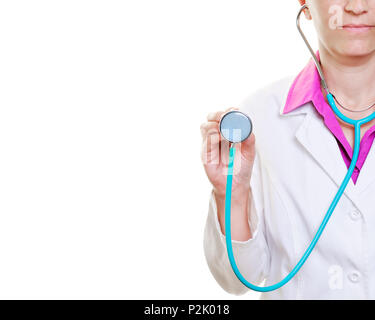 Doctor with a Stethoscope Stock Photo