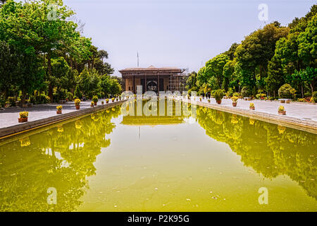 Chehel Sotoun palace Stock Photo