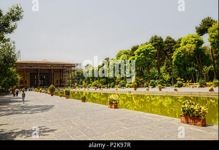 Chehel Sotoun palace Stock Photo