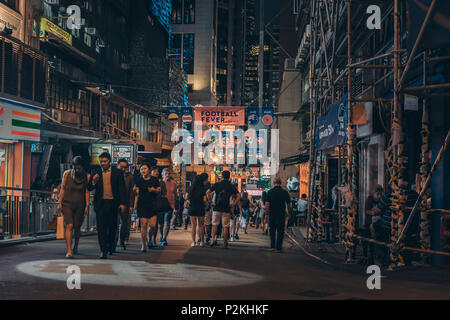 June 15, 2018, Hong Kong : Lan Kwai Fong Football Fever Event during ...