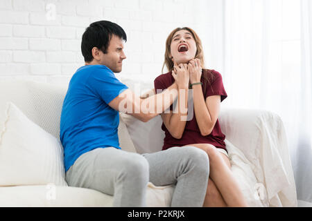 Choke Hold stock image. Image of neck, hold, violent, woman - 910161