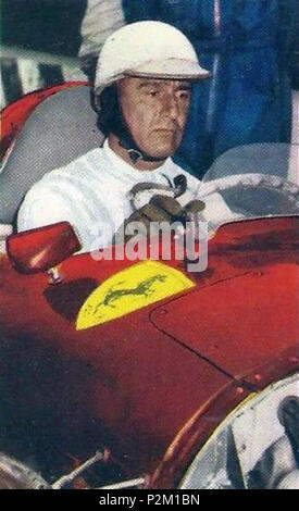 Historic Villoresi in a Ferrari 375 Motorsport Postcard | Australia