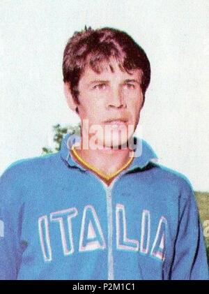 . CAMPIONI dello SPORT 1969/70-n.62- GENTILE - ITALIA -ATLETICA-Rec . 1968. Unknown 36 Giuseppe Gentile 1968b Stock Photo