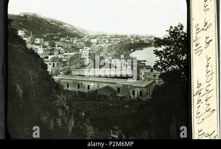 Italiano: Napoli, quartiere di Fuorigrotta, veduta dalla collina