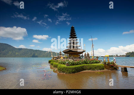 Pura Ulun Danu Beratan, Bratan Sea, Bali, Indonesia Stock Photo