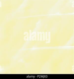 yellow blurred white lined watercolor background pattern,  vector illustration Stock Vector