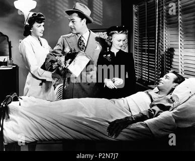 Original Film Title: THE GLASS KEY.  English Title: THE GLASS KEY.  Film Director: STUART HEISLER.  Year: 1942.  Stars: BRIAN DONLEVY; ALAN LADD; VERONICA LAKE. Credit: PARAMOUNT PICTURES / Album Stock Photo