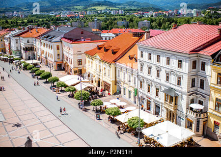 Banska Bystrica old city center Stock Photo