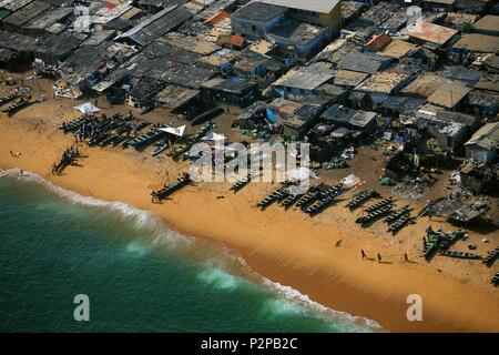 Ivory Coast, Abidjan, economic capital, Jacqueville Stock Photo