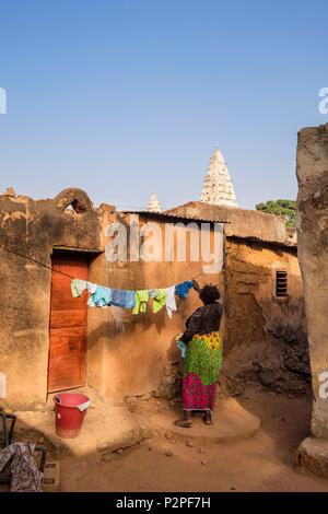 Burkina Faso, Hauts-Bassins region, Bobo-Dioulasso, the old town Stock Photo