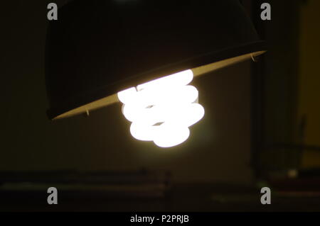 Compact fluorescent lamp Stock Photo