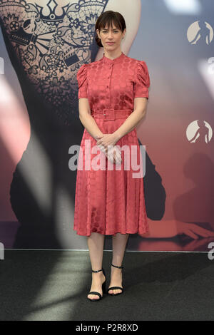 Montecarlo, Monk. 16th June, 2018. Monte-Carlo, 58th International Television. Photocall 'Billions' Pictured: Maggie Siff Credit: Independent Photo Agency/Alamy Live News Stock Photo