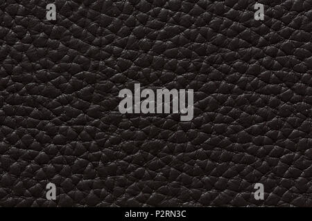 Stylish leather texture in dark colour. Stock Photo