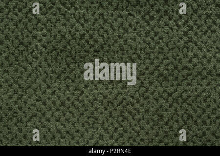 Gentle green fabric background with reliefs. Stock Photo